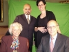 Producer Robe Imbriano, Associate Producer Maria Matasar-Padilla and Justices Sandra Day O’Connor and Stephen G. Breyer.